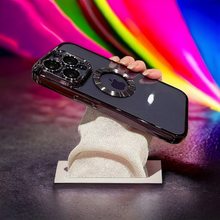 画像をギャラリービューアに読み込む, Transparent Wireless Charging Iphone Case ( DARK PURPLE )