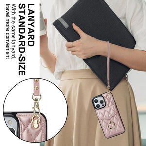 Crossbody Wallet Ring Holder Case