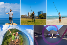 Load image into Gallery viewer, Carbon Selfie Stick Action Cameras
