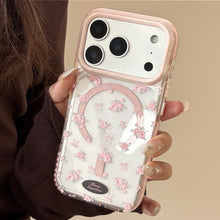Load image into Gallery viewer, Pink Rose iPhone Case
