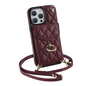 Crossbody Wallet Ring Holder Case