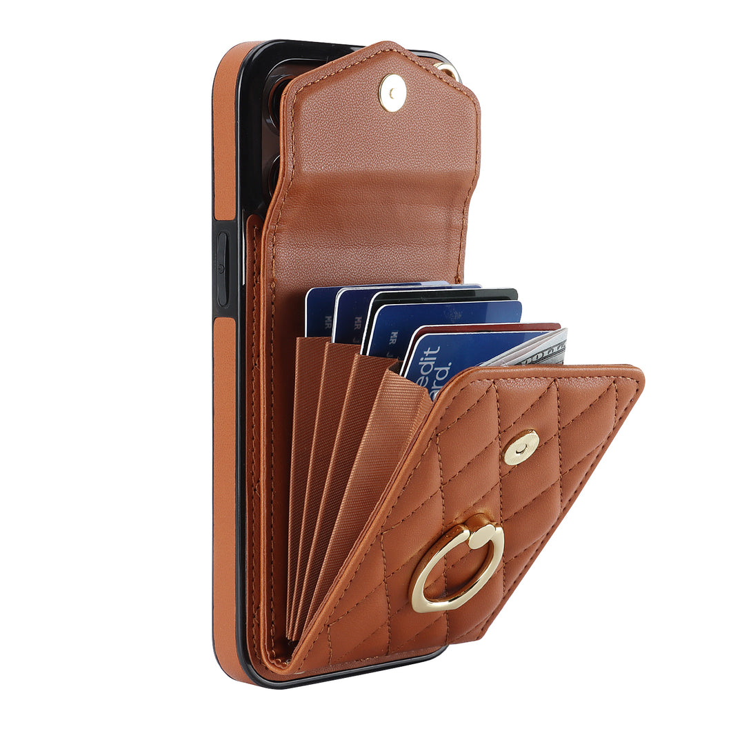 Crossbody Wallet Ring Holder Case
