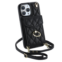Lade das Bild in den Galerie-Viewer, Crossbody Wallet Ring Holder Case
