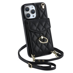 Crossbody Wallet Ring Holder Case