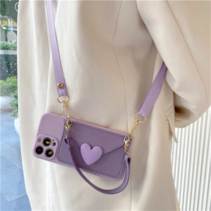 Trendy Crossbody Wallet Case