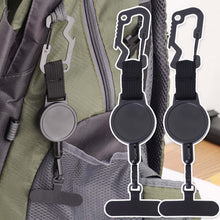 Load image into Gallery viewer, Retractable Phone Tether with Carabiner – Anti-Drop Phone Holder &amp; Security Strap
Alternative ti
