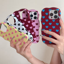 Görseli Galeri görüntüleyiciye yükleyin, Cute Heart Wave iPhone Case
