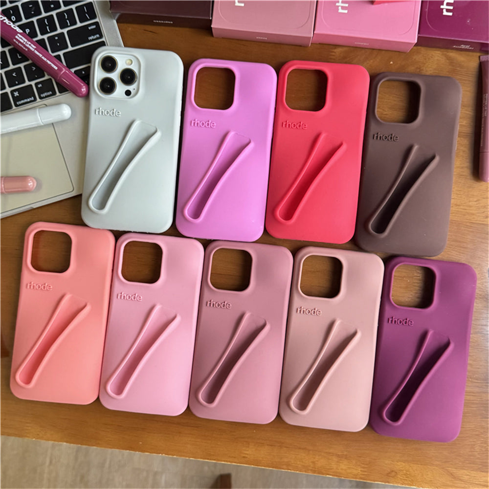 Rhode Phone Case with Lip Gloss (TOAST) Rhode Phone Case with Lip Gloss (TOAST)