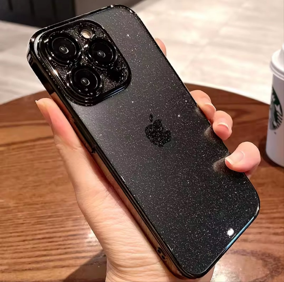 Luxury Transparent Glitter Case