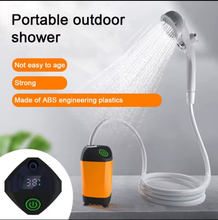 Load image into Gallery viewer, Portable Outdoor Electric Shower Pump
