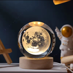 3D Crystal Galaxy Ball Night Lamp