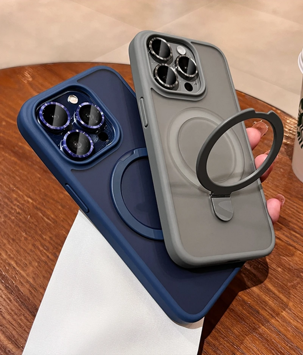 Metal Ring iPhone Case