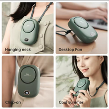 Carica l&#39;immagine nel visualizzatore di Gallery, Portable Hanging Neck Mini Fan
