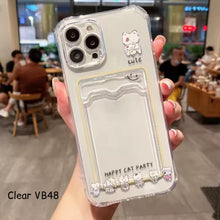 Load image into Gallery viewer, Soft Card Slot Bag Holder iPhone Case
