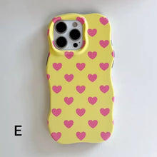 Görseli Galeri görüntüleyiciye yükleyin, Cute Heart Wave iPhone Case
