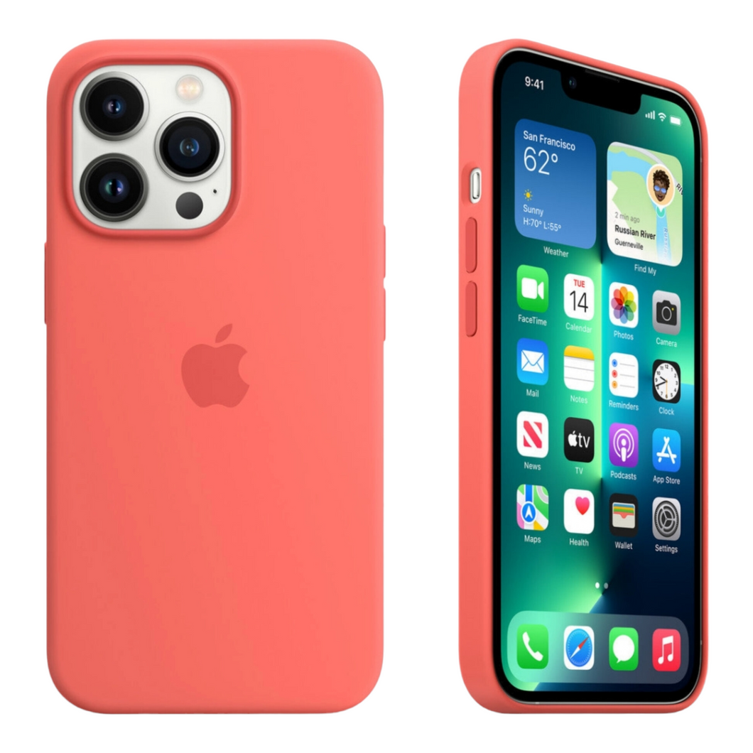 Silicone Case (SALMON COLOR)