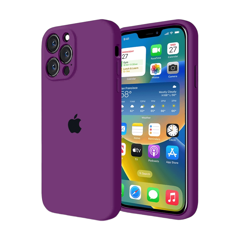 Trendy Silicone Case (PLUM)