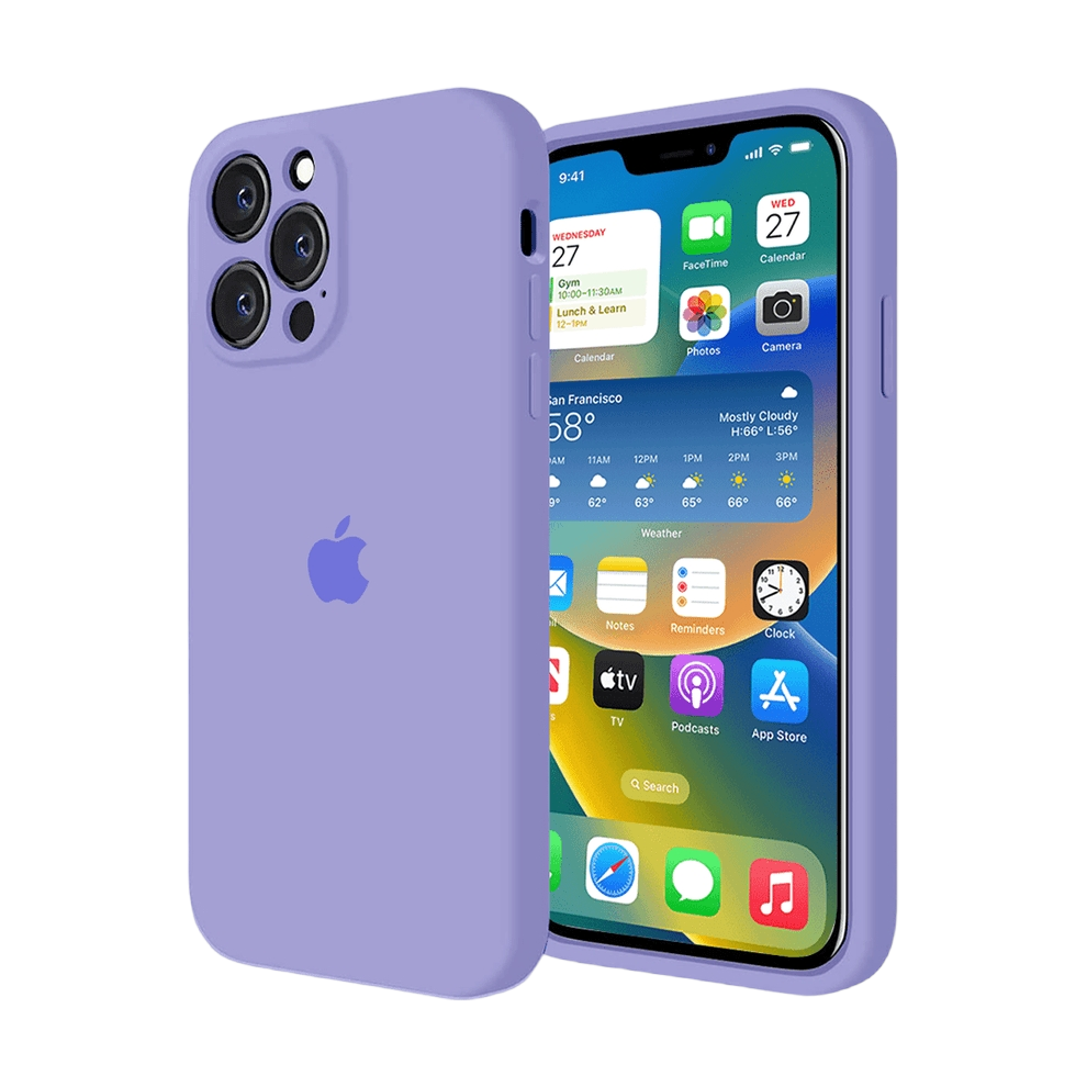 Trendy Silicone Case (LILAC)