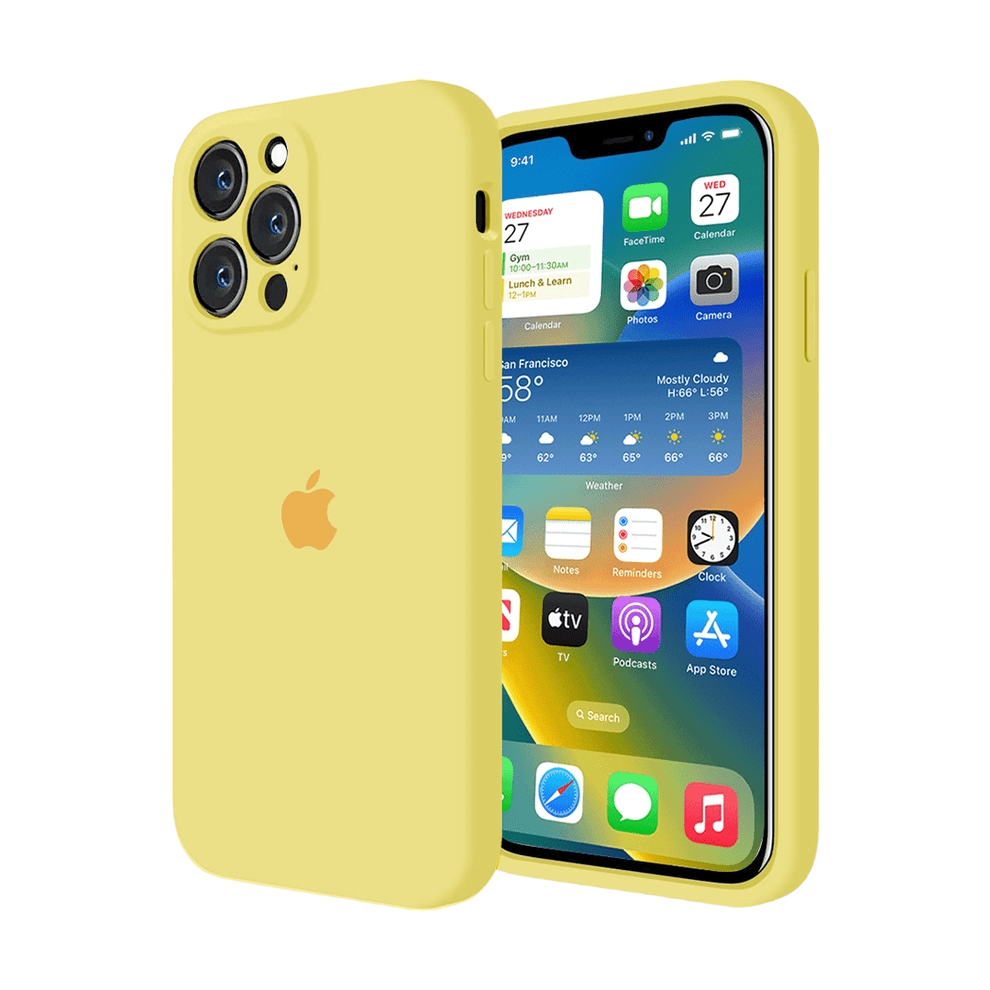 Trendy Silicone Case (MILK YELLOW)