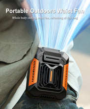 Load image into Gallery viewer, Mini Waist Clip Portable Outdoor Fan
