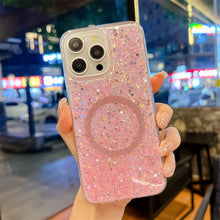 Carica l&#39;immagine nel visualizzatore di Gallery, Luxury Glitter Magsafe Case
