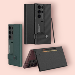 Ultra Leather Wallet Samsung Case