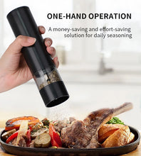Load image into Gallery viewer, Rechargeable Electric Salt and Pepper Grinder
