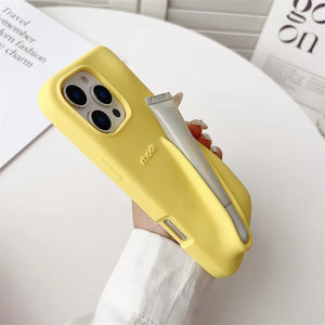 Rhode Phone Case With Lip Gloss (Lemontini)
