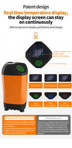 Portable Outdoor Electric Shower Pump