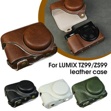 Load image into Gallery viewer, Leather Panasonic Lumix Camera Cover
