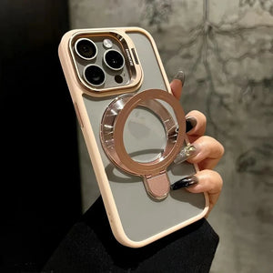 Luxury Ring Lens Stand iPhone Case