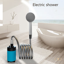 Load image into Gallery viewer, Portable Outdoor Electric Shower Pump
