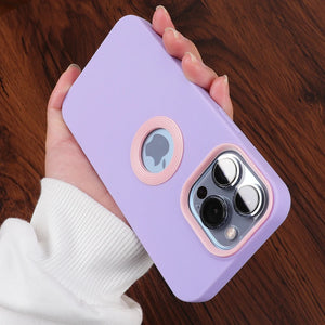 Logo Hole iPhone Case