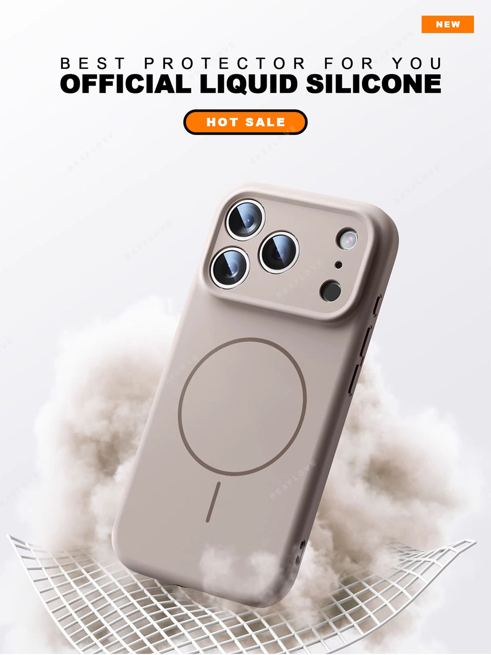 Magsafe Magnetic Liquid iPhone Case