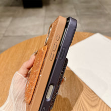 이미지를 갤러리 뷰어에 로드 , Luxury Diamond Sparkling Wallet Case
