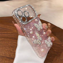 Load image into Gallery viewer, Diamond Baterfly Phone Case

