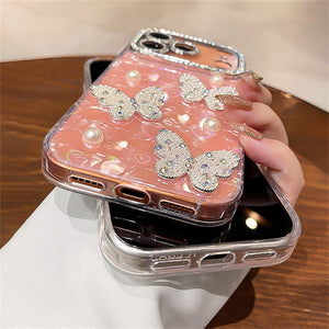 Diamond Baterfly Phone Case
