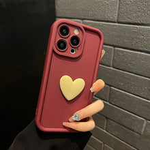 이미지를 갤러리 뷰어에 로드 , Cute Love Heart iPhone Case
