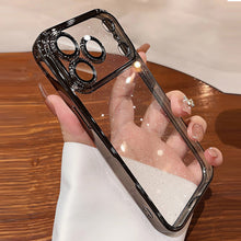 Carica l&#39;immagine nel visualizzatore di Gallery, iPhone 17 Series Luxury Transparent Glitter Case
