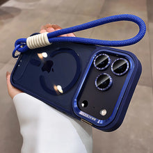 Lataa kuva Galleria-katseluun, Luxury Ring Lens Stand iPhone Case
