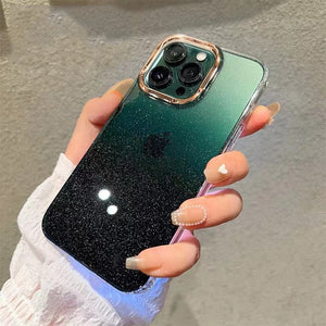 Luxury Gradient Glitter Magsafe Case