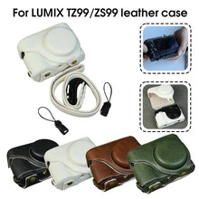 Load image into Gallery viewer, Leather Panasonic Lumix Camera Cover
