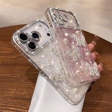 Load image into Gallery viewer, Diamond Baterfly Phone Case
