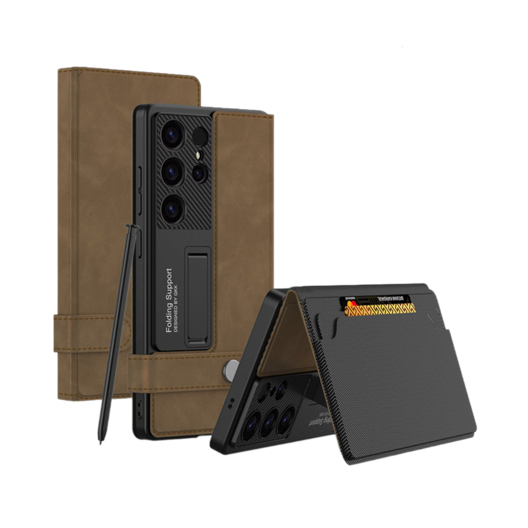 Ultra Leather Wallet Samsung Case