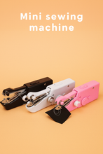 Load image into Gallery viewer, Portable Handheld Sewing Machine – Quick Stitch Tool for On-the-Go Repairs
