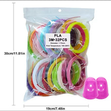 Load image into Gallery viewer, Colored PLA Filament for 3D Printing Pen
