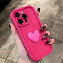 이미지를 갤러리 뷰어에 로드 , Cute Love Heart iPhone Case
