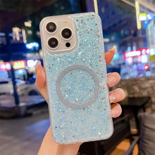 Carica l&#39;immagine nel visualizzatore di Gallery, Luxury Glitter Magsafe Case
