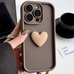 Cute Love Heart iPhone Case