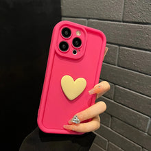이미지를 갤러리 뷰어에 로드 , Cute Love Heart iPhone Case
